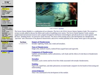 Severe Storms: online meteorology guide