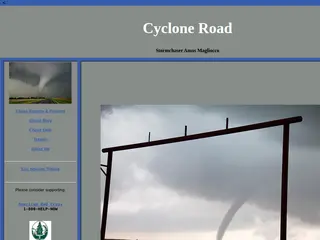 Cyclone Road: Homepage of Storm Chaser Amos Magliocco