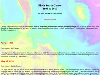 Tornado Chases 1993 to present by Jonathan Finch