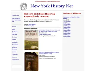 New York History Net Home Page