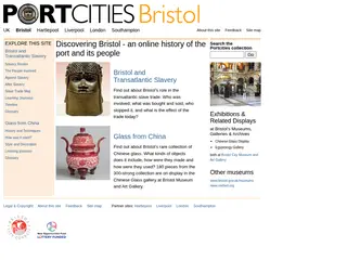 Discovering Bristol - an online history of the port and its people