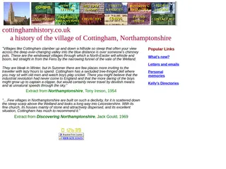 Cottingham home page