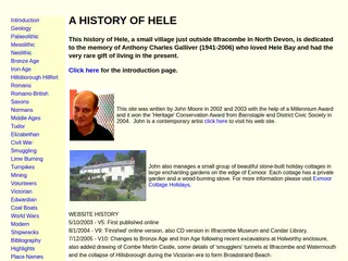 A history of Hele Bay, Ilfracombe, north Devon, UK