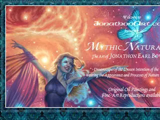 The Goddess Art of Jonathon Earl Bowser - an Artist's View of the Enigmas of the World