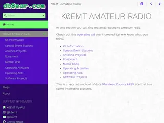 K0EMT Amateur Radio :: dbBear.com