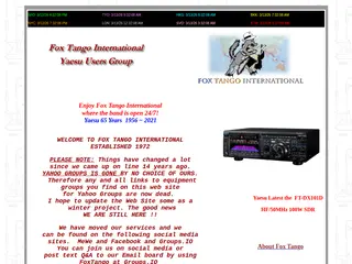Fox Tango International. Where the band is open 24/7