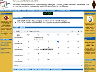Mankato Ham Radio Club Minnesota Amateur Radio (MARC)