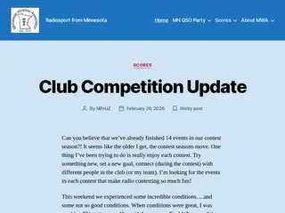 Minnesota Wireless Association – Radiosport from Minnesota