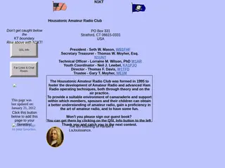 N1KT-Housatonc Amateur Radio Club