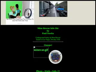 Paul Nowka's Mine Rescue Page