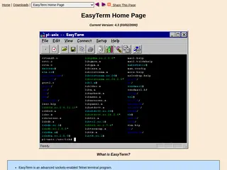 EasyTerm Home Page