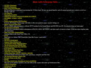 Ham radio homepages