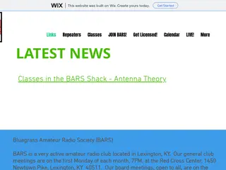 Bluegrass Amateur Radio Society Inc.