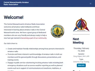 Welcome! - Central Massachusetts Amateur Radio Association