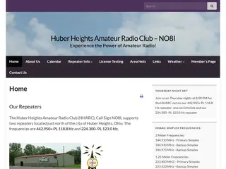 Huber Heights Amateur Radio Club – NO8I – Experience the Power of Amateur Radio!