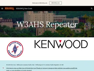KB3AWQ Dot Com - W3AHS Repeater