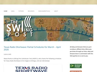 The SWLing Post | Shortwave listening and everything radio including reviews, broadcasting, ham radio, field operation, DXing, maker kits, travel, emergency gear, events, and more