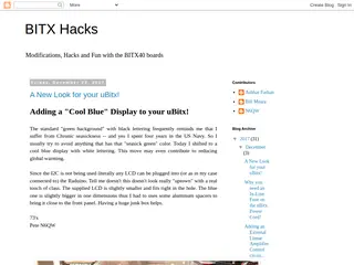 BITX Hacks