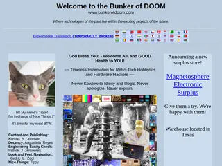 Bunker of DOOM 8-) Welcome!