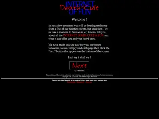 INTERNET DEATH CULT OF FUN