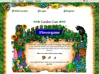 Garden Gate - Flowergame
