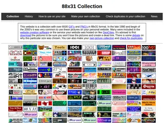 88x31 Collection - Home