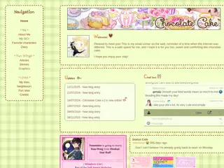 Chocolate Cake ~ Welcome!