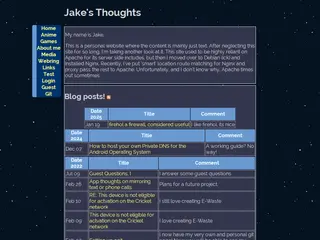 Jake's Thoughts