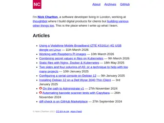 Home — Nick Charlton