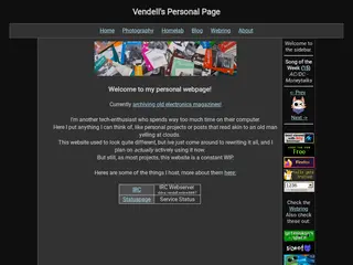 Homepage - Vendell