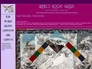 Fabric Art Angel's Roost Quilts The Art of Fabric Fabric Art Quilts Fabric Artwork Fabric Art Wall Hanging