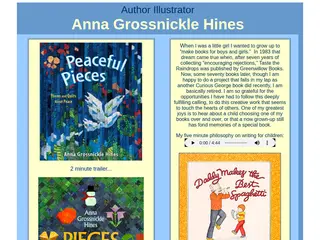 Anna Grossnickle Hines_Children's Author & Illustrator
