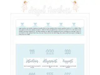 Angel Numbers