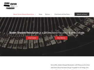 STOLEN SHARPIE REVOLUTION – A DIY Resource for Zines and Zine Culture