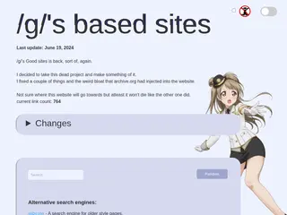 /g/'s Based Sites