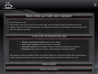Café com Joystick