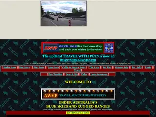 AWVP Travel with Pets in Western Australia, dedicated to Sheba by AWVP