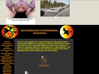DEATHDRAGON'S PARANORMAL RESEARCH