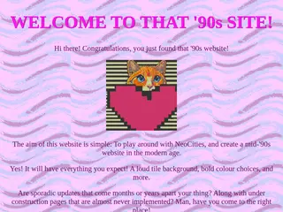 Yay! You found that 90s site!