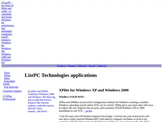 Utilities to customize and tweak Windows | LitePC Technologies