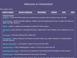 Clementine home page