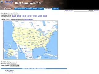 Upper-Air page: RAL Real-Time Weather