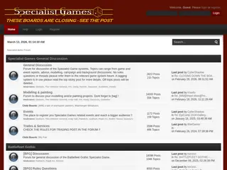 Specialist Arms Forum - Index