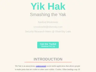 https://silverskylabs.github.io/yakhak