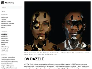 CV Dazzle - Adam Harvey