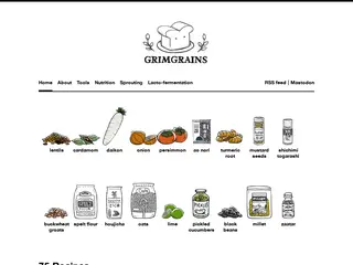 GrimGrains — Home