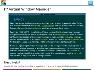 F? Virtual Window Manager