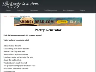 Poetry Generator