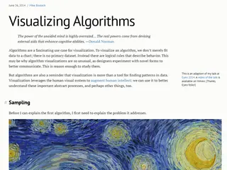 Visualizing Algorithms