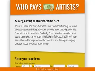 Who Pays Artists?